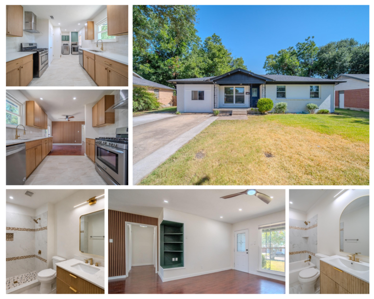 Before and after photos from a Flores Brothers renovation in Dallas–Fort Worth — project 3