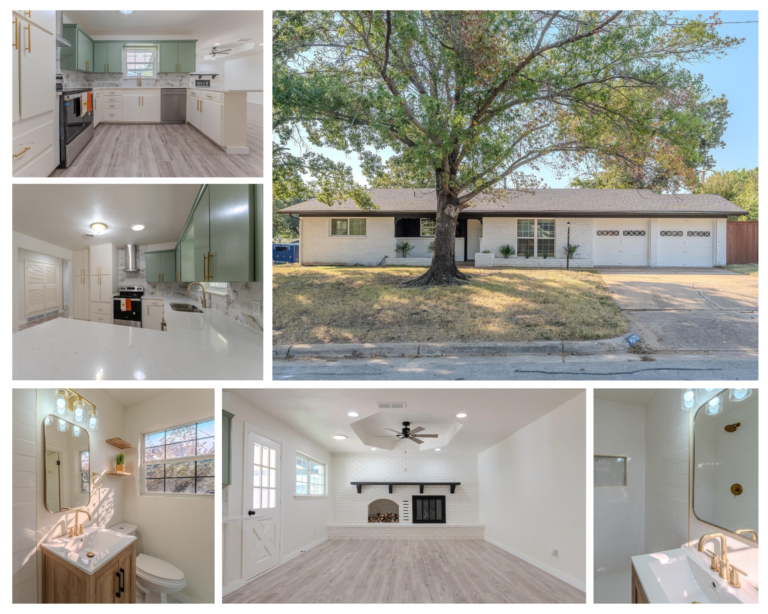 Before and after photos from a Flores Brothers renovation in Dallas–Fort Worth — project 4