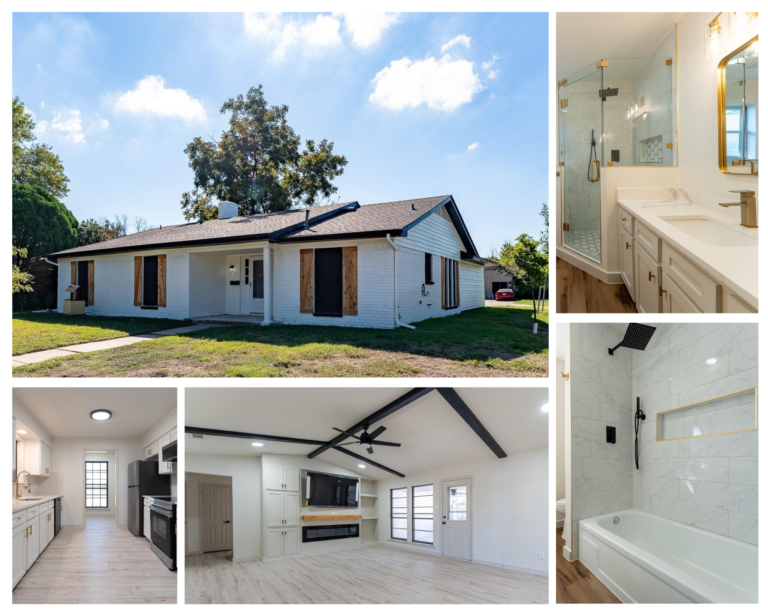 Before and after photos from a Flores Brothers renovation in Dallas–Fort Worth — project 8