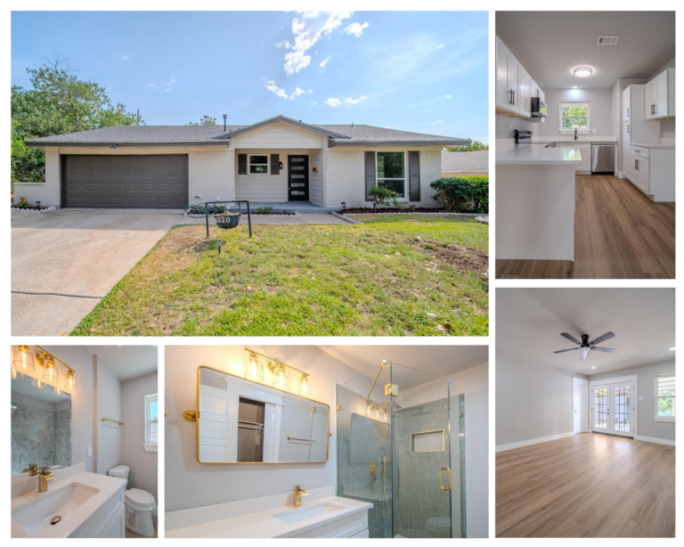 Before and after photos from a Flores Brothers renovation in Dallas–Fort Worth — project 9